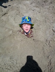 buried